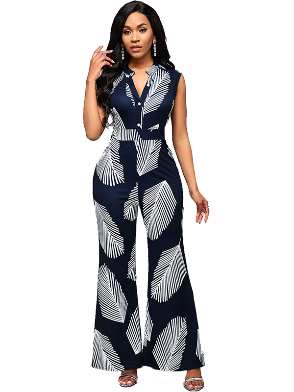 Women Sexy Sleeveless Jumpsuit