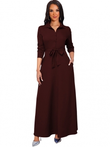 Women Sexy Long Sleeve Evening Dress