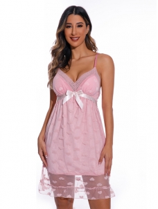 Women Sexy Lace Babydoll Dress Lingerie