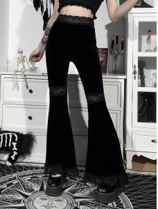 Women Gothic Summer Cropped Pants