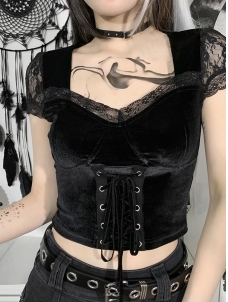 Women Steampunk Gothic Lolita Tops