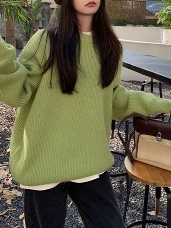 Women Long Sleeve Sweater Tops