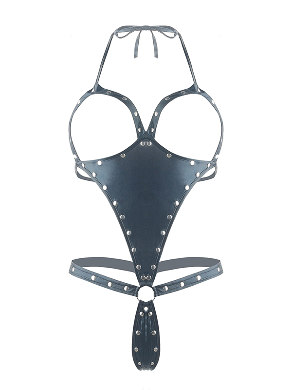 Exotic Vinyl Cupless Teddy