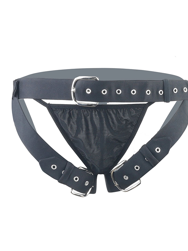 Sexy Women Vinyl Panties Lingerie