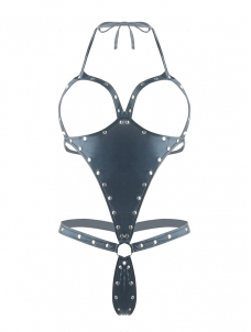 Exotic Vinyl Cupless Teddy