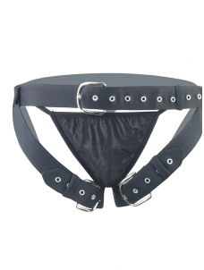 Sexy Women Vinyl Panties Lingerie