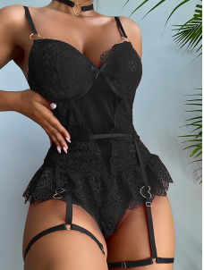 Women Lace Sexy Teddies Lingerie