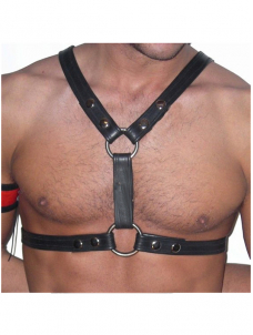 Men Vinyl Body Chest Harness