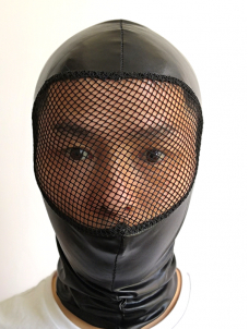 Women Vinyl Hood Masks