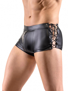 Men Sexy Vinyl Lace Up Underwear