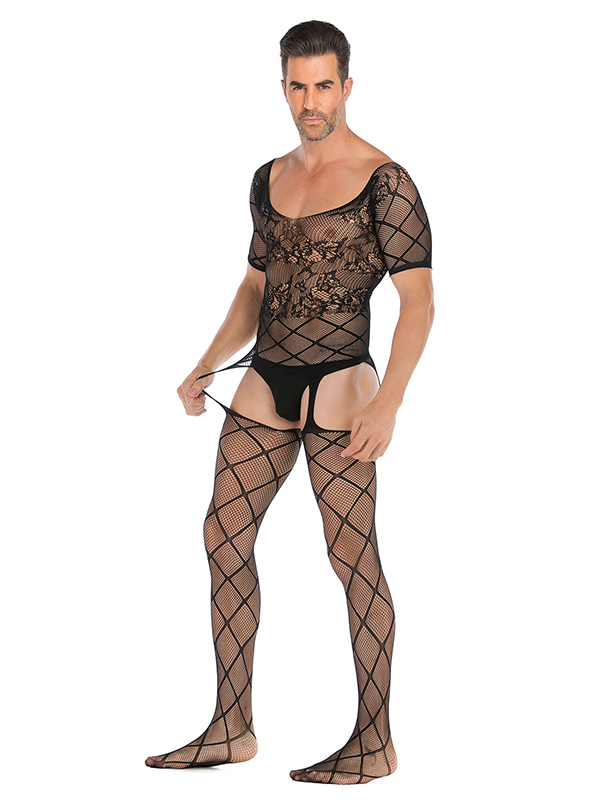 Men Sexy Fishnet Lingerie