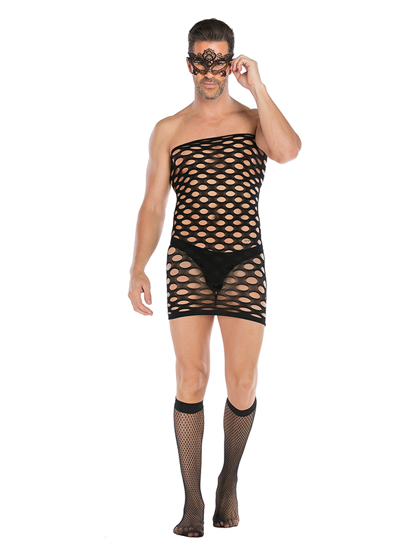 Men Sexy Fishnet Lingerie