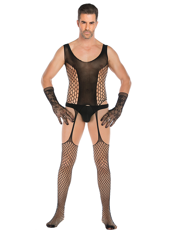 Men Sexy Fishnet Lingerie