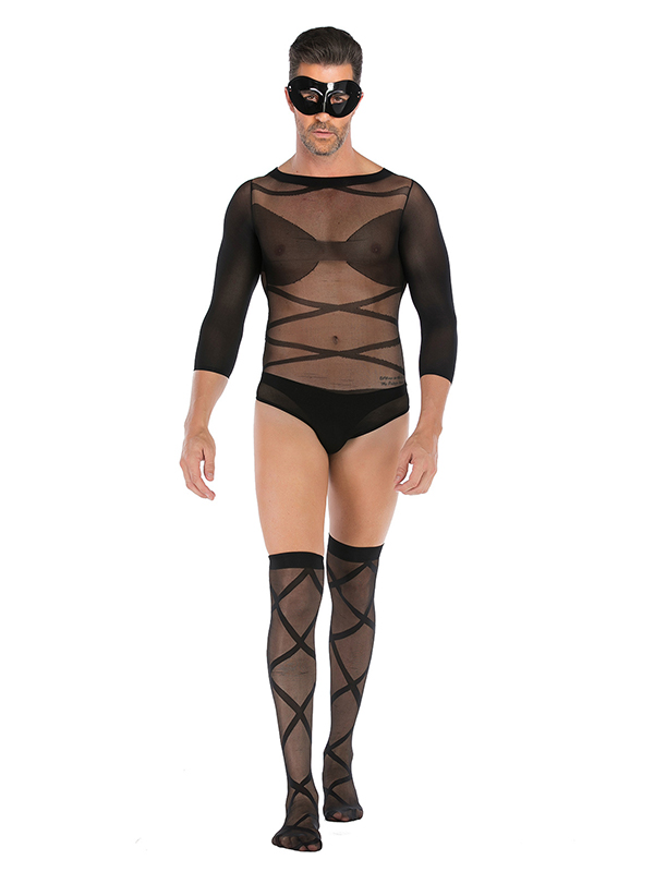 Men Sexy Fishnet Lingerie