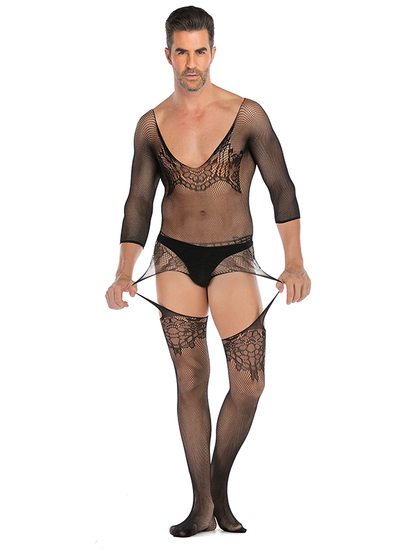 Men Sexy Fishnet Lingerie