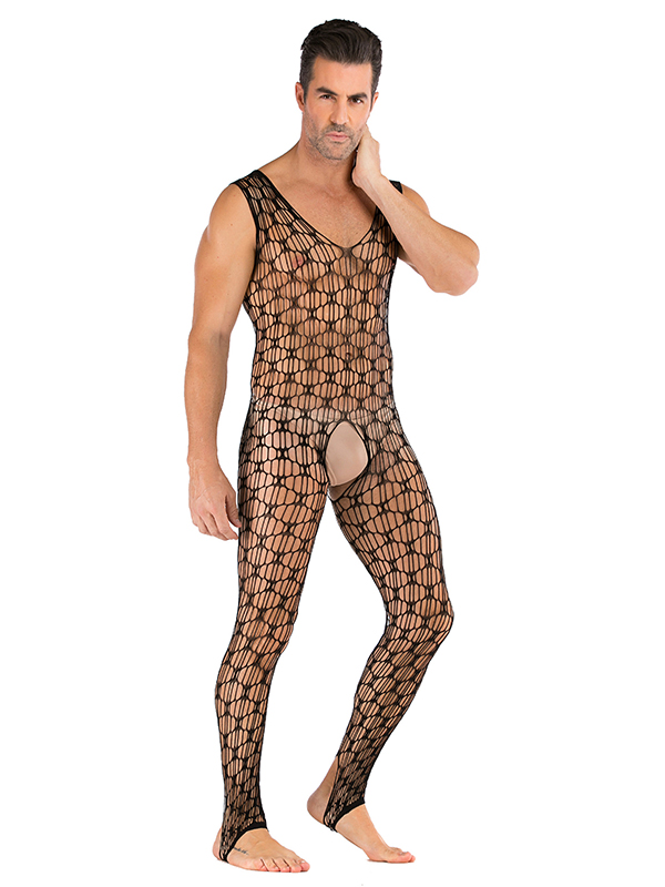 Men Sexy Fishnet Lingerie