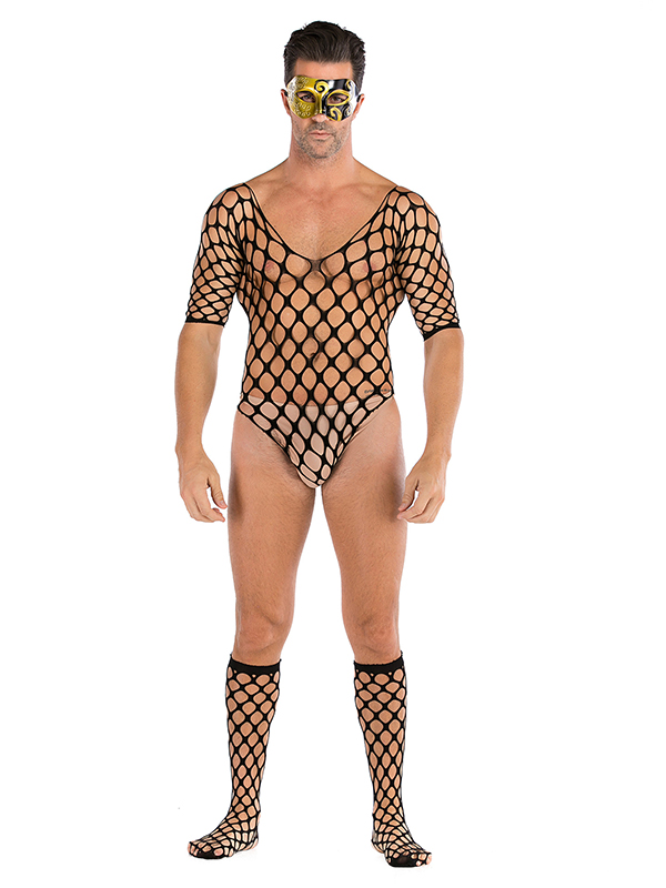 Men Sexy Fishnet Lingerie