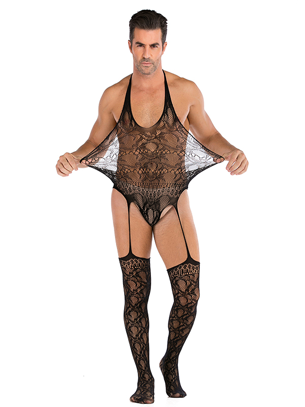 Men Sexy Fishnet Lingerie