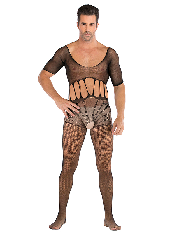 Men Sexy Fishnet Lingerie