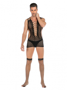 Men Sexy Fishnet Lingerie