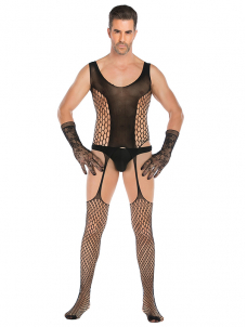 Men Sexy Fishnet Lingerie