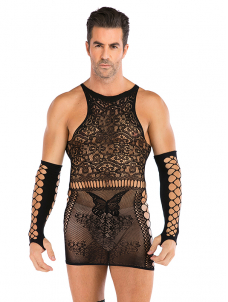 Men Sexy Fishnet Lingerie