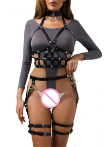 Women Full Body Leather Harness