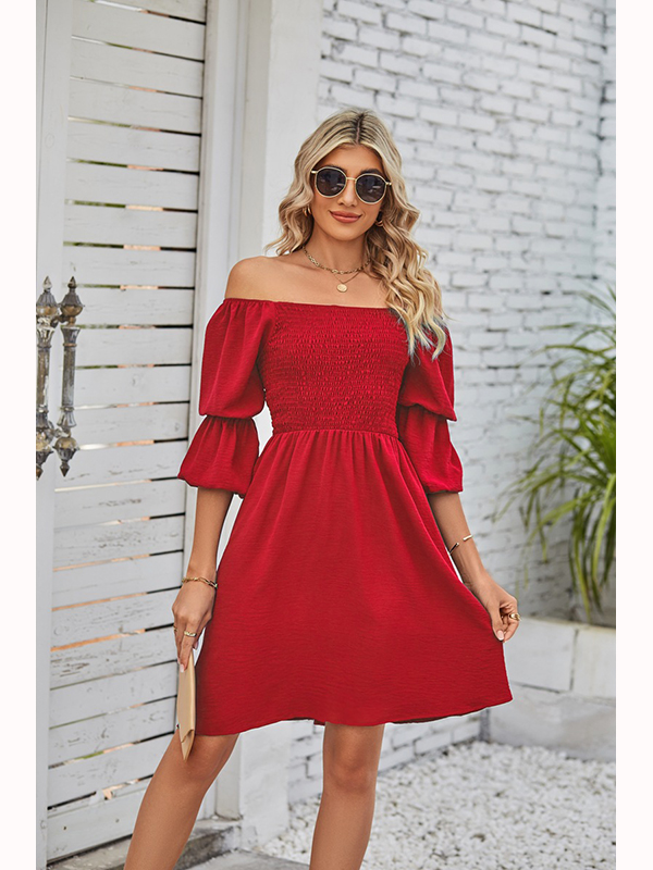 Women Off Shoulder Minii Dress