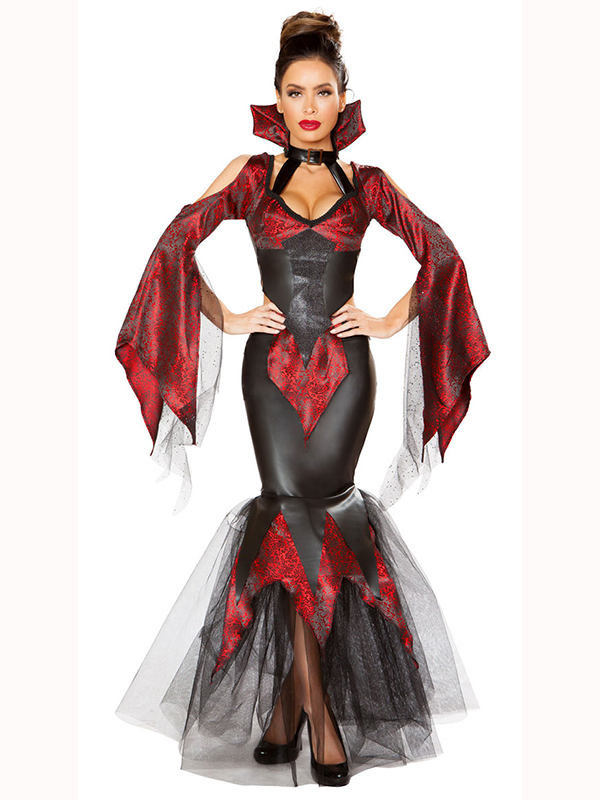 Women Sexy Vampire Halloween Costume