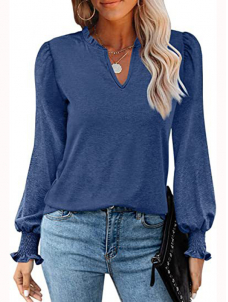 Women Long Sleeve Blouse