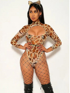 Sexy Cat Women Halloween Costume Lingerie