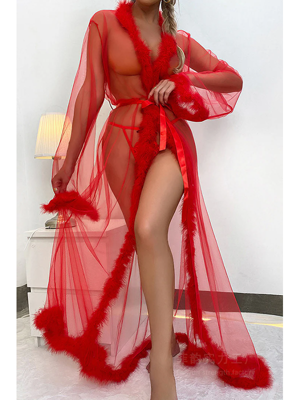 Women Sexy Valentines Gown Lingerie