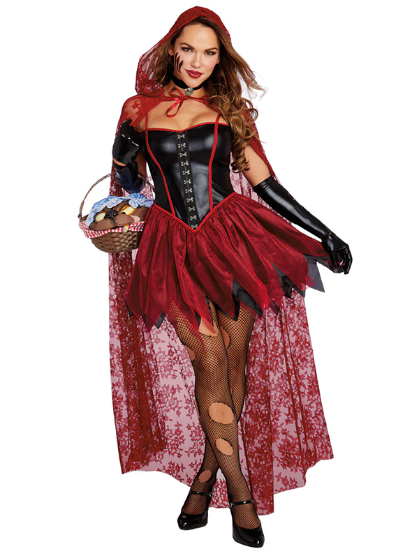 Women Little Red Riding Hood Halloween Costume