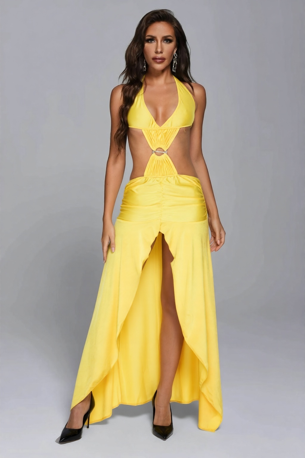 Yellow Fashion Dress