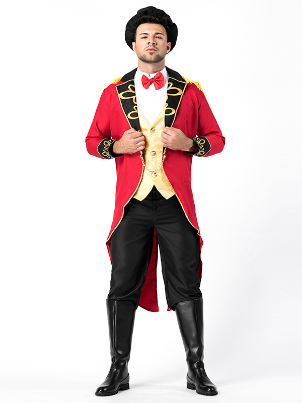 Men Magician Cosplay Halloween Costume